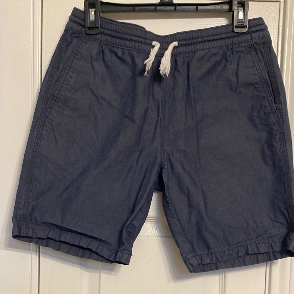 Mossimo Supply Co. Blue Shorts with Elastic Waistband